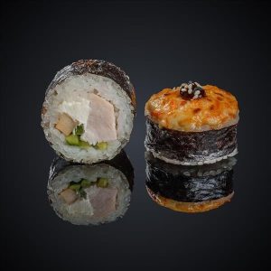 С копченой курицей