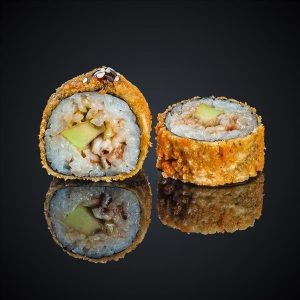 Жареный с угрем