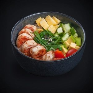 Поке с креветками